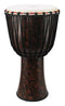 Tycoon 12″ Fiberglass Rope Tuned Djembe - Marble Finish - TFAJ-12MA