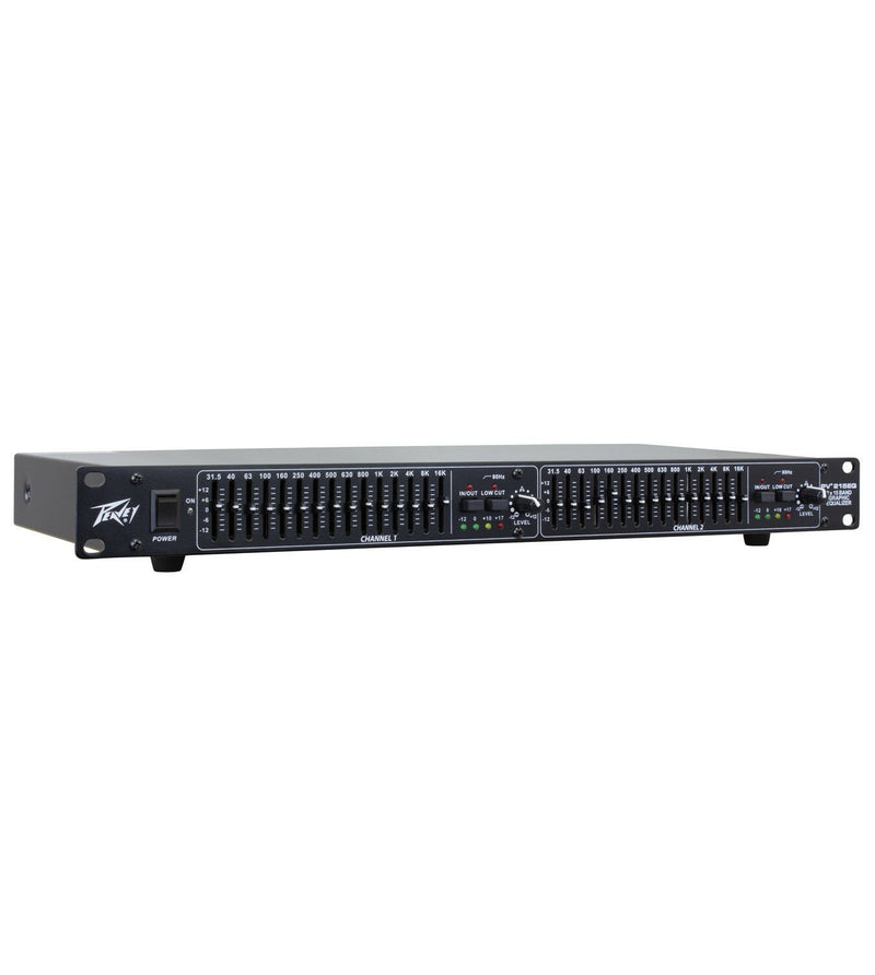 Peavey PV 215EQ Rackmount Dual 15-band Graphic EQ