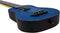 Flight Soprano Ukulele with Concert Neck & Gig Bag - Dark Blue - TUSL-35 DB