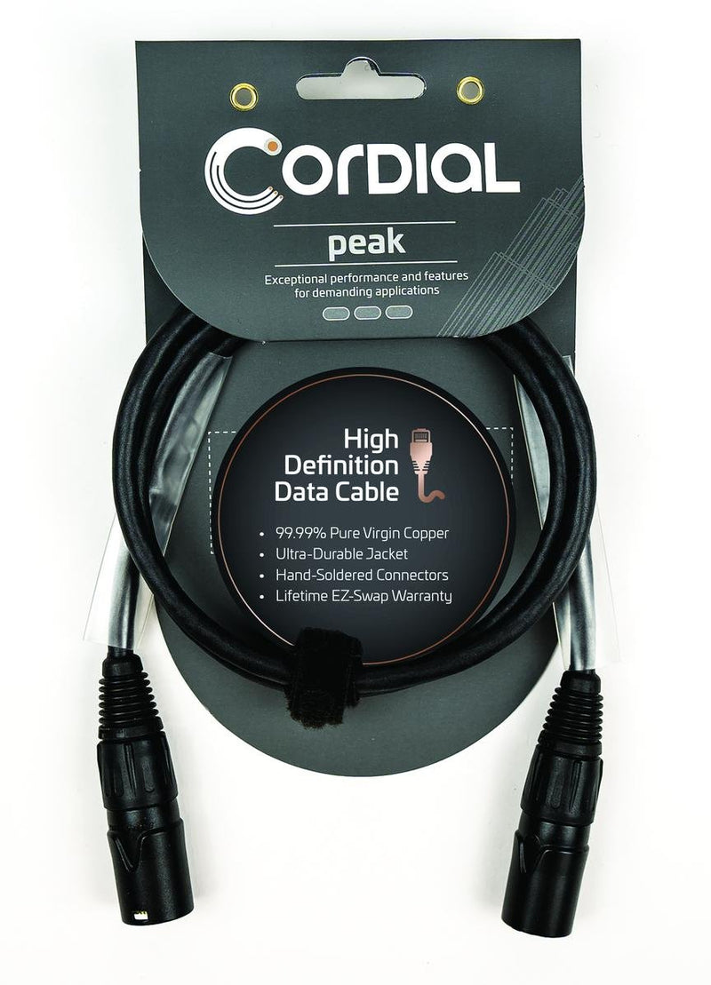 Cordial 1.6' CAT5 Data Cable w/ Neutrik etherCon Metal Connectors - CSE0.5NN5