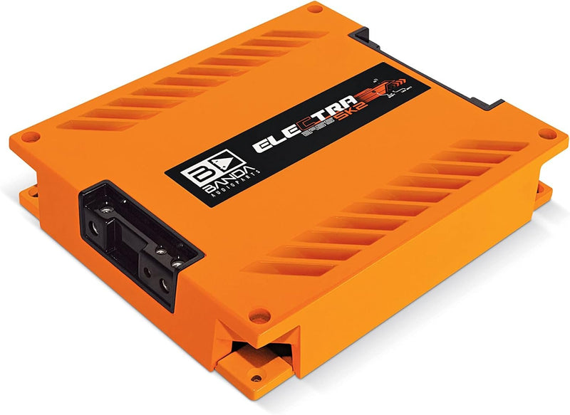 BANDA 5K2OHMORANGE Bass 5000 Watt 2 Ohm Car Amplifier - Orange