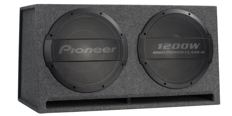 Pioneer 12" 3000 Watt Ported Active Enclosure Subwoofer w/ 1200W Amplifier