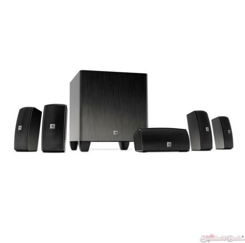 JBL Cinema 610 Advanced 5.1 Home Theater Speaker System with Powered Subwoofer