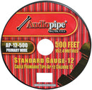 Audiopipe 12 Gauge 500Ft Primary Wire Black AP12500bk