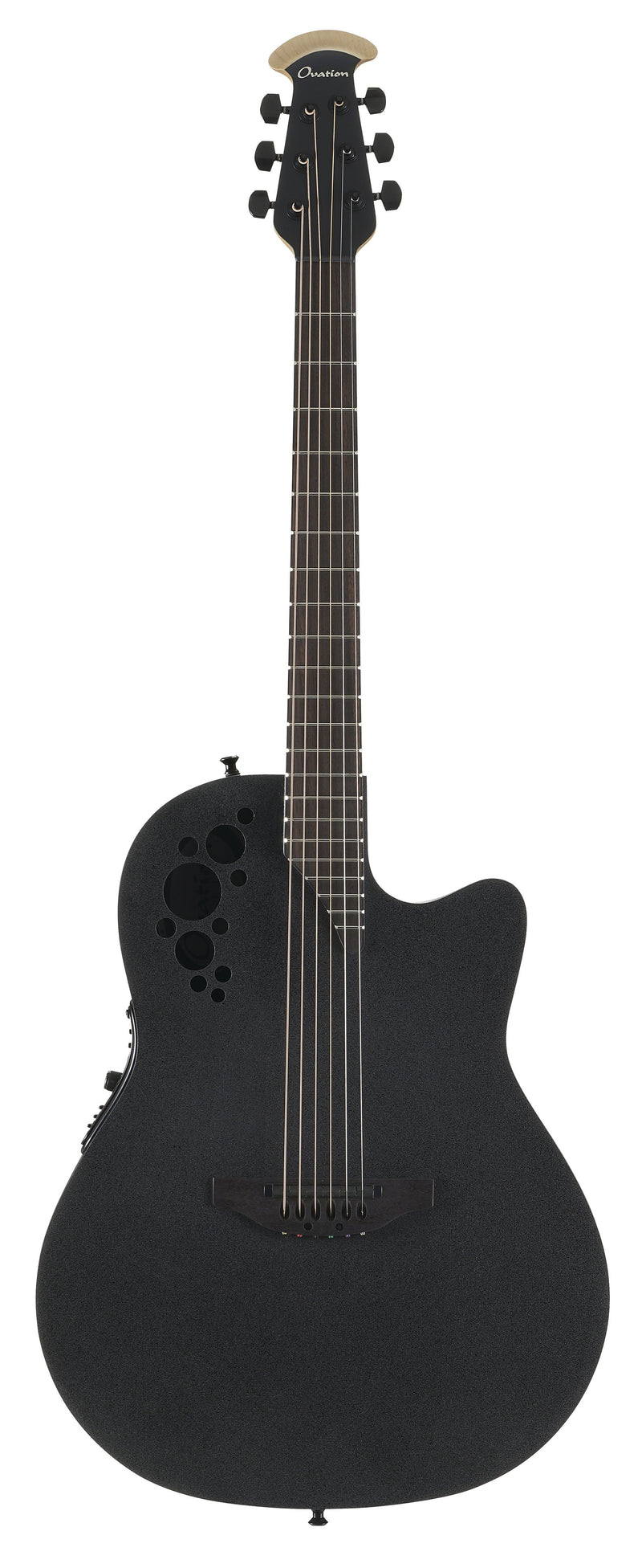 Ovation Modern TX Super Shallow Acoustic Electric Guitar - Black - 1868TX-5