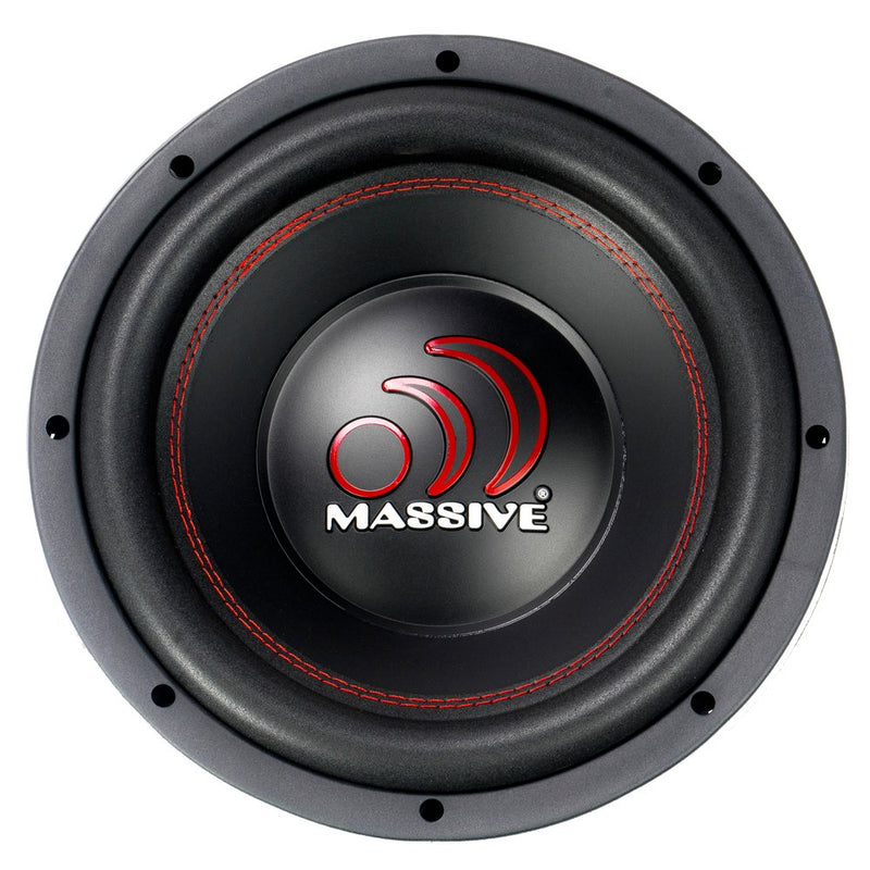 Massive Audio MMA104 10" 500 Watts RMS Dual 4 Ohm Subwoofer