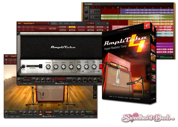 IK Multimedia Amplitube 4 - eDelivery - Guitar Amp Emulation Software Plugin