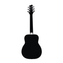 Stagg 1/2 Size Dreadnought Acoustic Guitar - Black - SA20D 1/2 BK