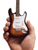 Axe Heaven Fender Stratocaster Classic Sunburst Mini Guitar Replica - FS-001